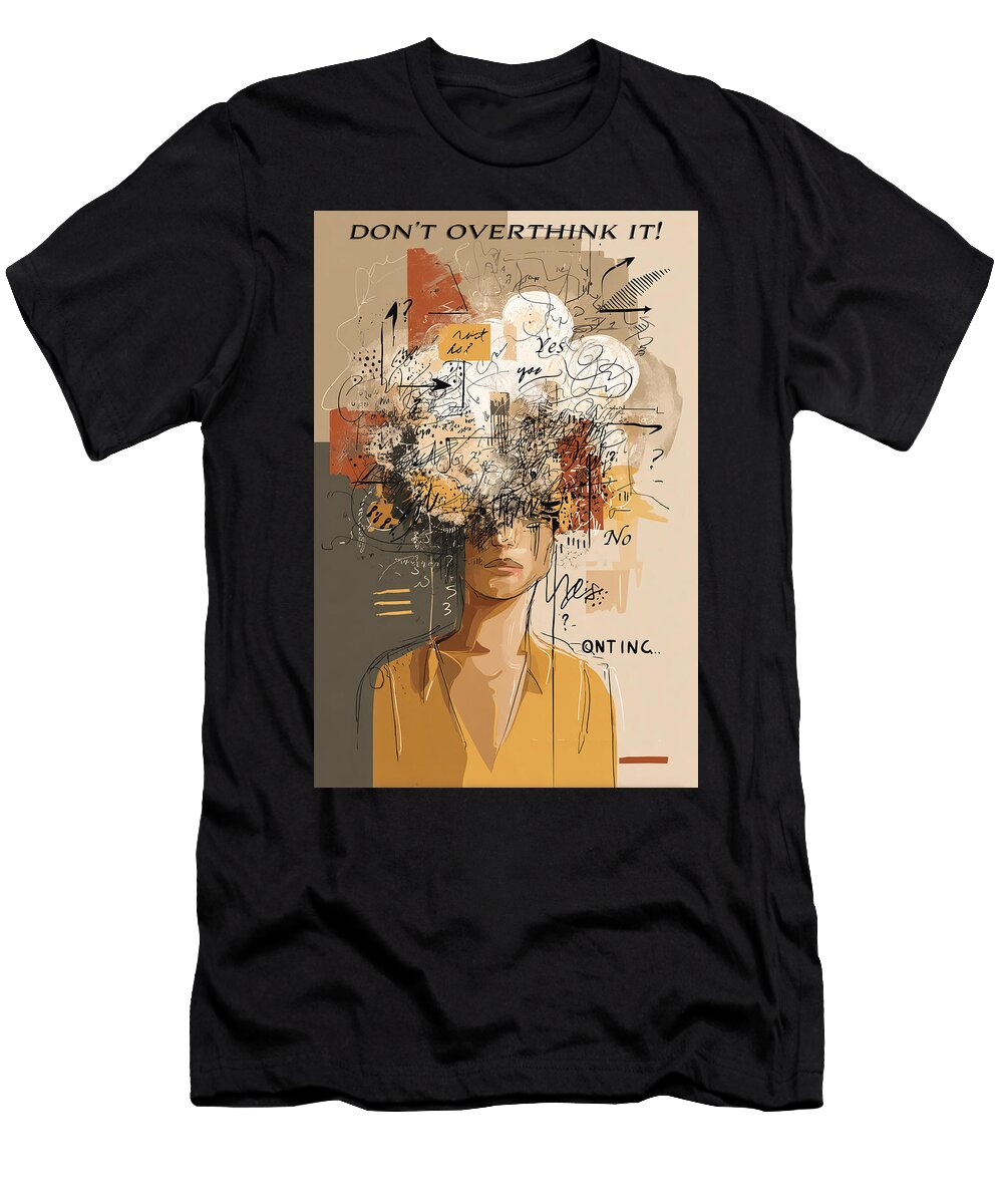 Overthinking Chaos Kevin Walker and Pixel Reverie T-Shirt