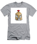 Owl Wearing Spartan Helmet Tattoo Aloysius Patrimonio T-Shirt