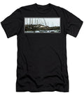 Oyster Boats Piled Up At a Galveston Wharf After the Hurricane of 1900 American School T-Shirt