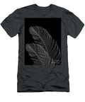 Palm Leaves Finesse Line Art 2 Minimal Decor Art Anitas and Bellas Art T-Shirt