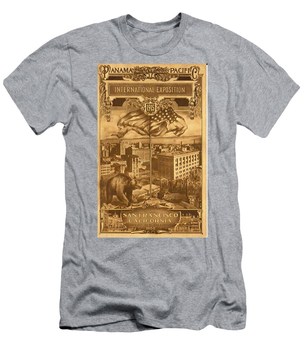 Panama Pacific International Exposition 1915 San Francisco California F Koch Linda Howes Website T-Shirt