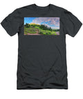 Panorama of Turkey Peak and Hiking Trails At Enchanted Rock Gillespie County Texas Hill Country Silvio Ligutti T-Shirt