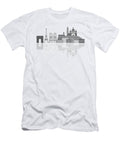 Paris France City Skyline Grayscale Illustration Jpldesigns T-Shirt