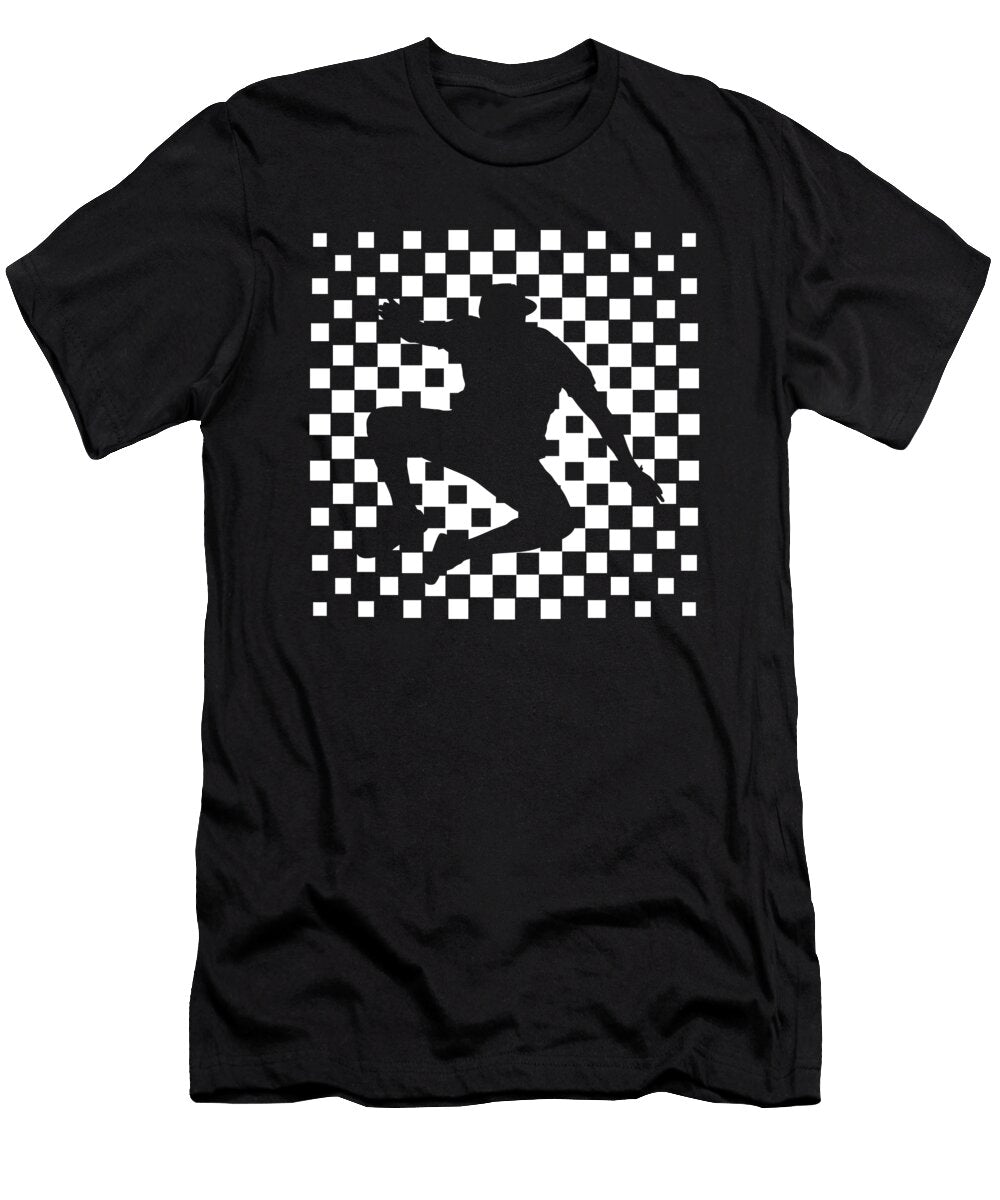 Parkour Parkour Halftone Eckig Gift Haselshirt T-Shirt