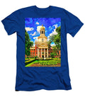 Pat Neff Hall of the Baylor University in Waco Texas Watercolor Painting Watch and Relax T-Shirt