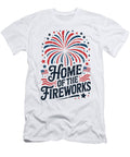 Patriotic Fireworks Celebration Joanna Redesiuk T-Shirt