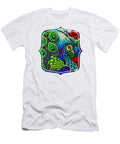 Peacock Zentangle Inspired Art Becky Herrera T-Shirt