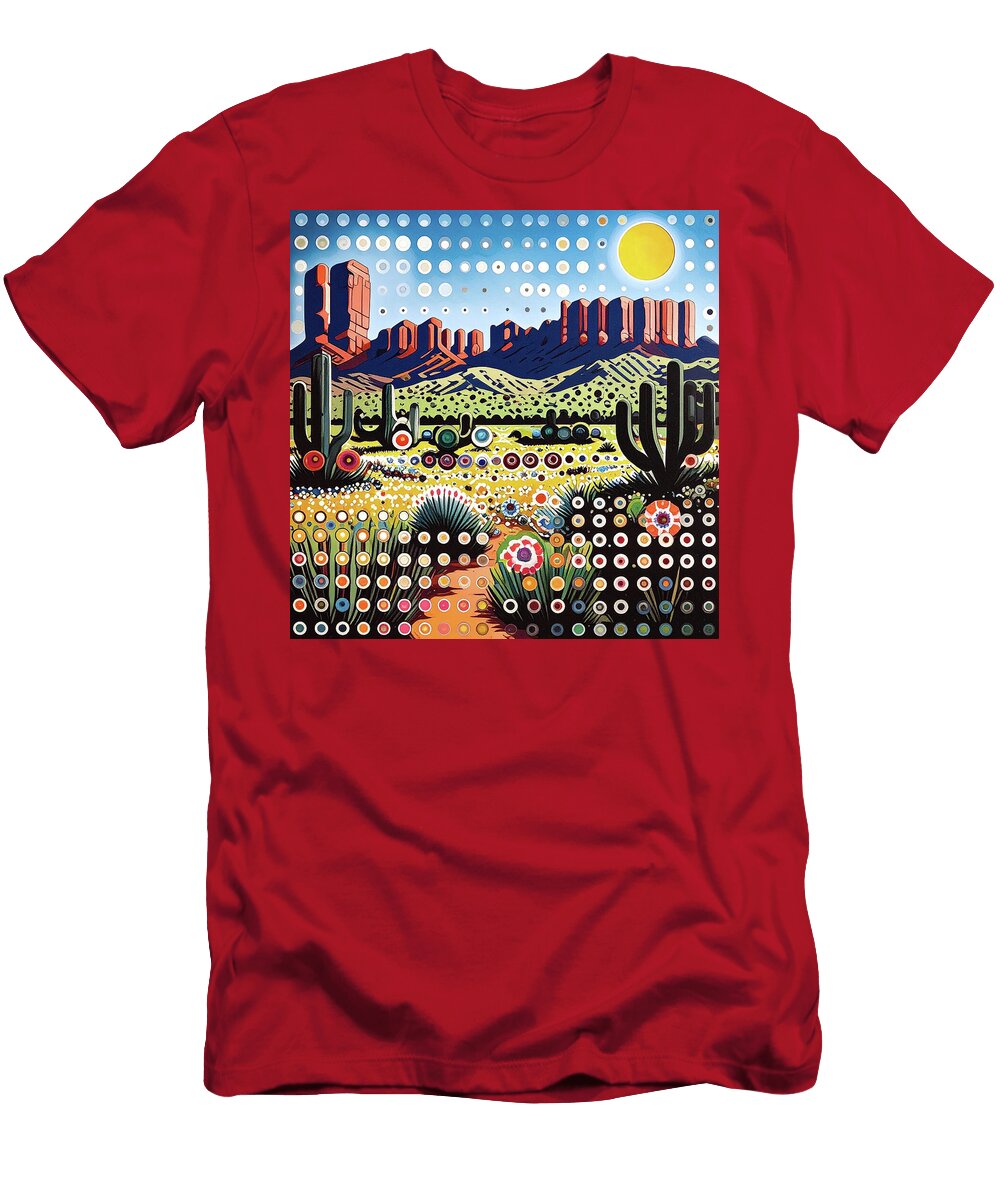Pearlescent Southwest V4 Zia Relics T-Shirt