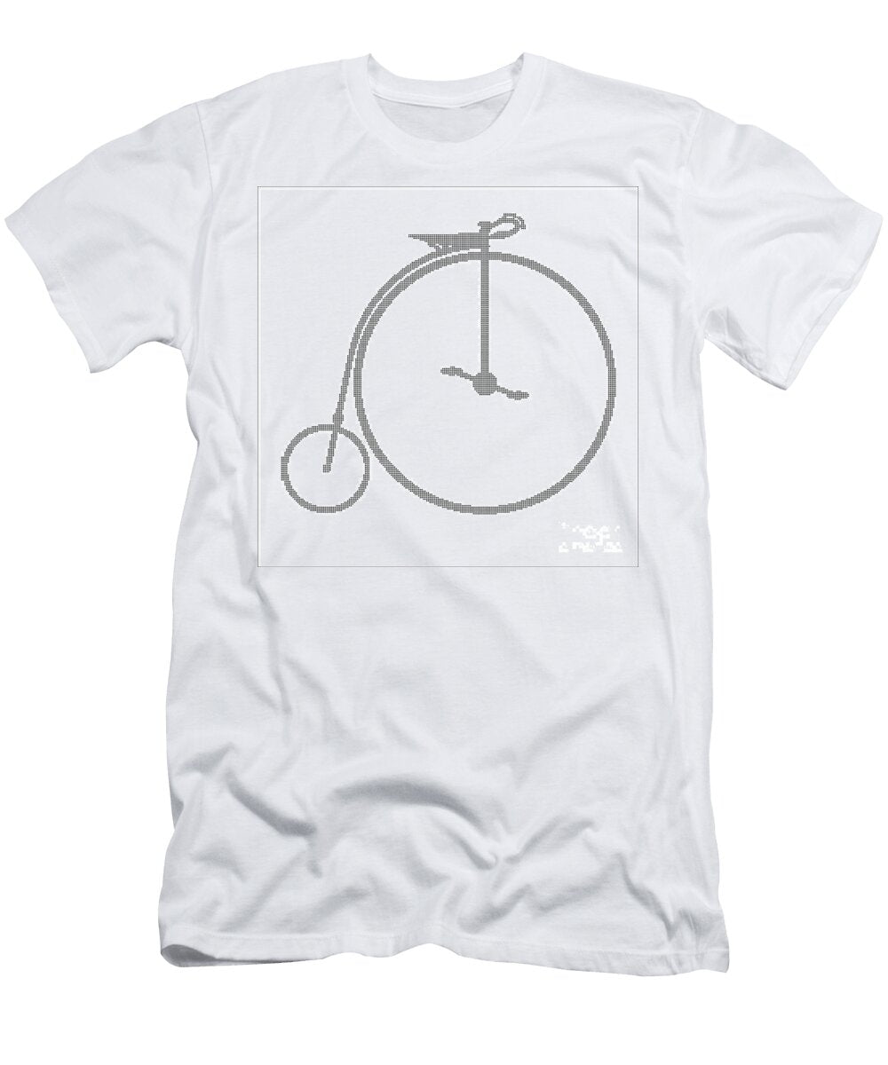 Penny Farthing Halftone Bigalbaloo Stock T-Shirt