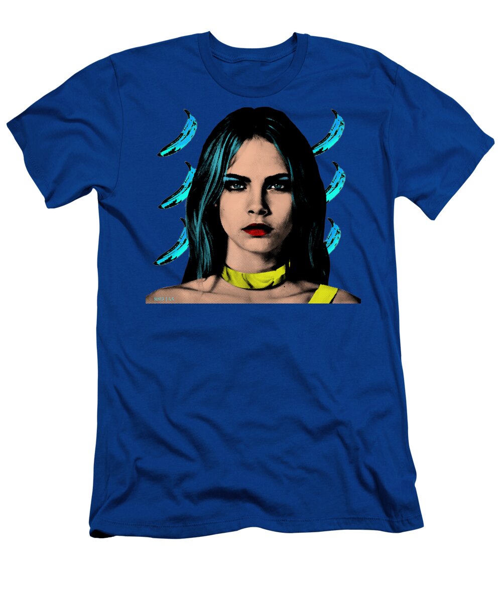 Perfect Face Blue Surj LA T-Shirt