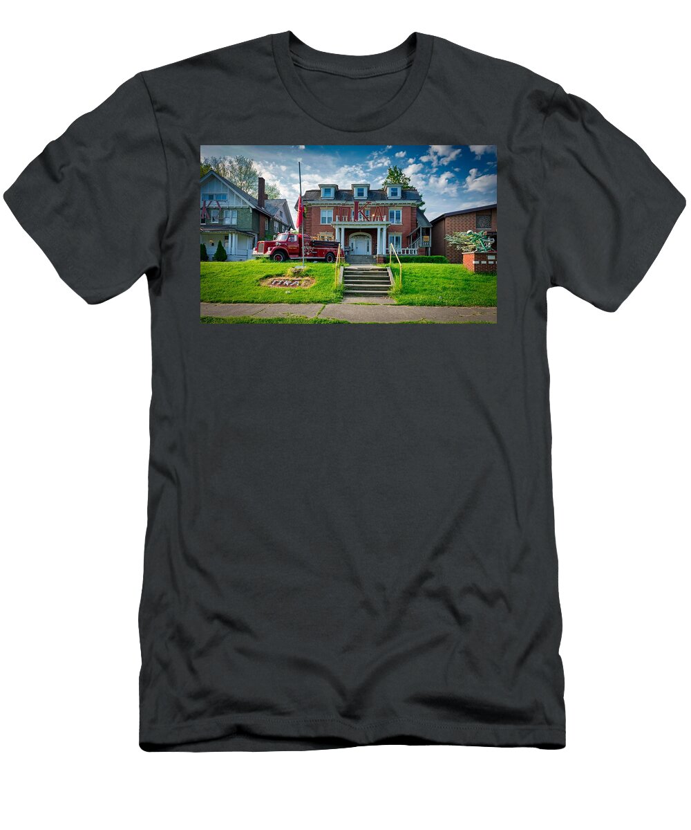 Pi Kappa Alpha Fraternity House Library of Congress T-Shirt