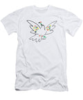 Picasso Dove of Peace with Flowers Terry Bill T-Shirt
