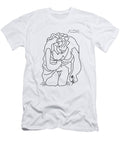Picasso Girl Picking Flowers Terry Bill T-Shirt