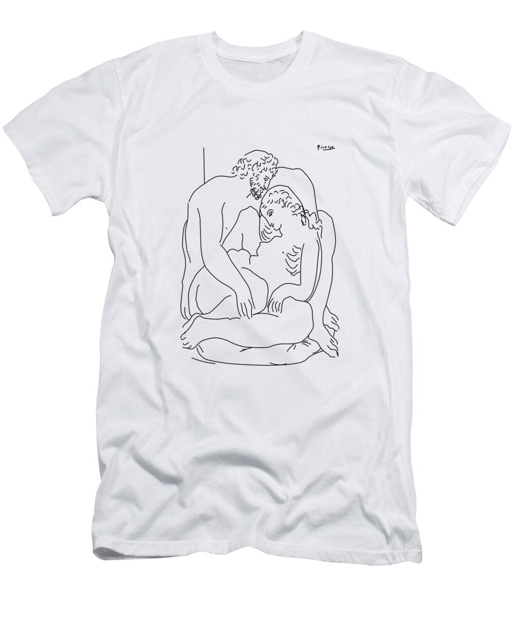 Picasso Mythological Lovers 03 Terry Bill T-Shirt