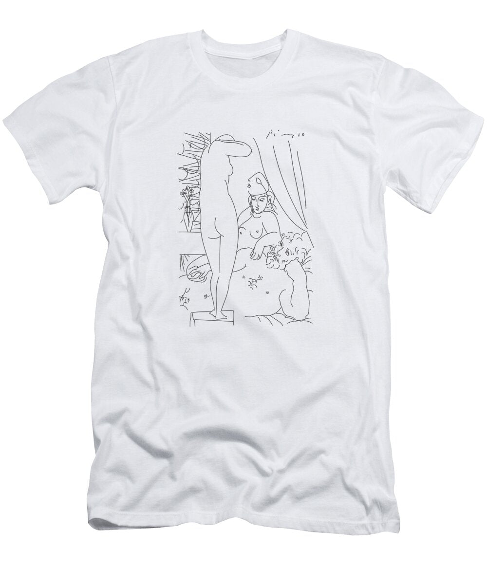 Picasso Mythological Lovers 05 Terry Bill T-Shirt