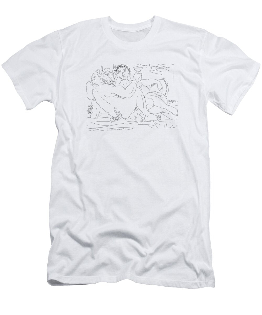 Picasso Mythological Lovers 06 Terry Bill T-Shirt