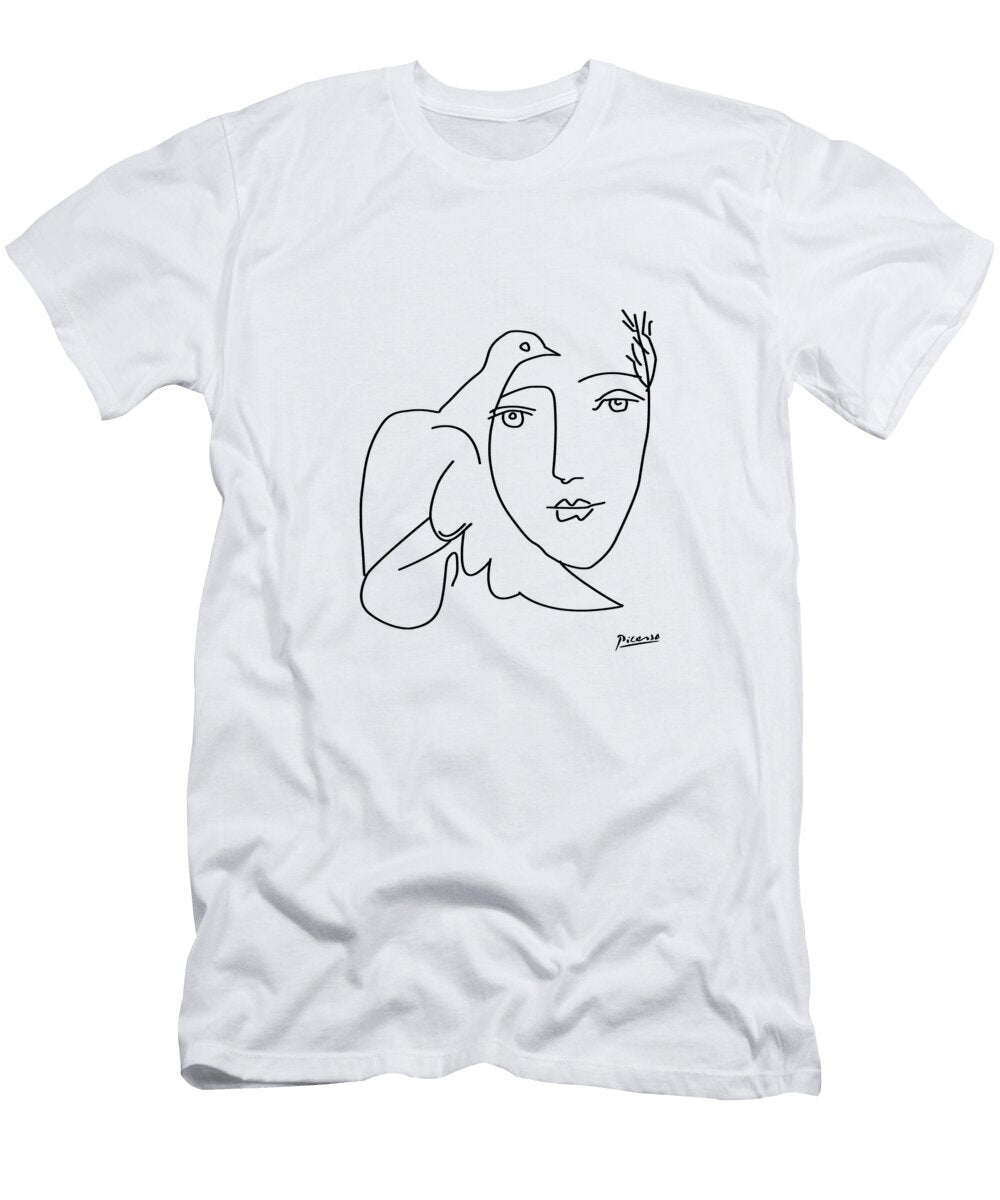 Picasso Women with Dove 02 Terry Bill T-Shirt