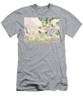 Picnic and Fishing Scene Charles Martin T-Shirt