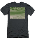 Pier on Mobile Bay in Fairhope Alabama Green Halftone Marian Bell T-Shirt