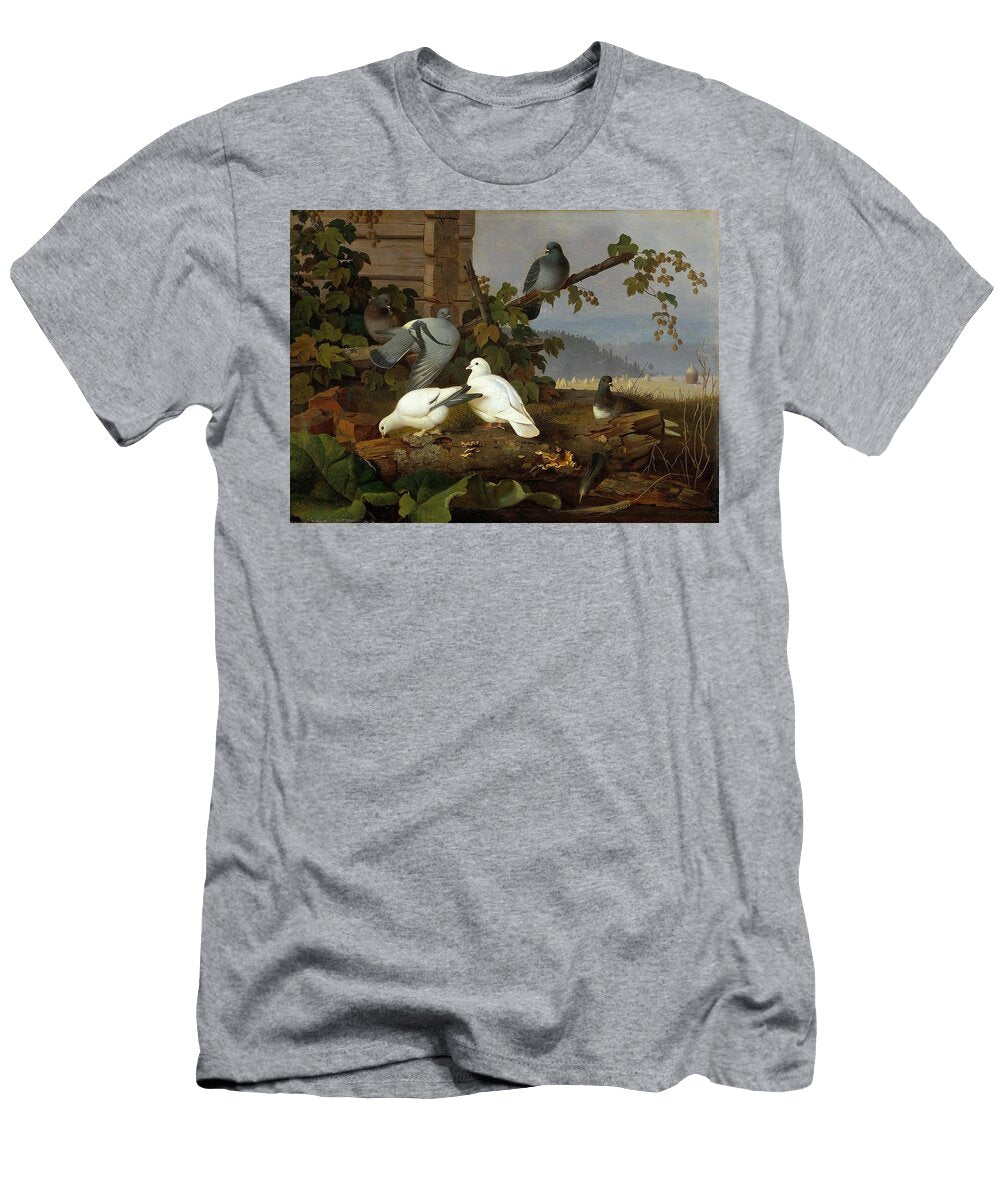 Pigeons Ferdinand Von Wright Finnish T-Shirt