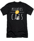 Pilates and Cats Owner Lover Instructor Teacher Gift Noirty Designs T-Shirt