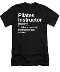 Pilates Instructor Definition Funny Trainer Gym Sports 1 T-Shirt