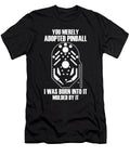 Pinball Born Molded Arcade Machine Game Gamer Florian Dold Art T-Shirt