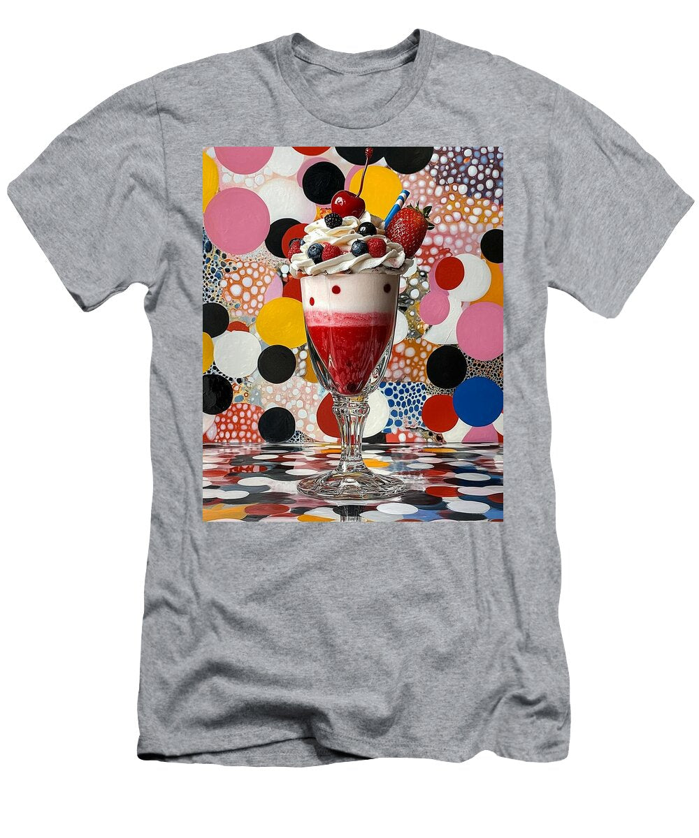 Pink Explosion Xenia Bordeaux T-Shirt