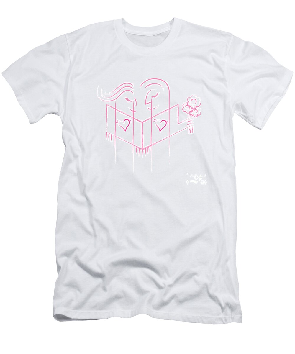 Pink Love Adem Demir T-Shirt