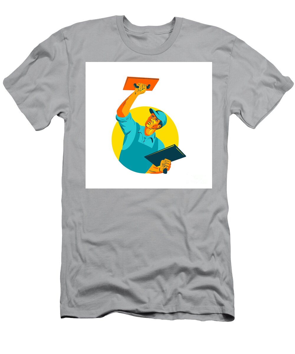 Plasterer Masonry Trowel Wpa Aloysius Patrimonio T-Shirt