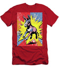Playful Comic Book Donkey Fabrizio Cassetta T-Shirt