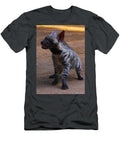 Playful Hyena Cub on Sand Brittney Powers T-Shirt