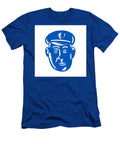 Police Officer Head Woodcut Aloysius Patrimonio T-Shirt