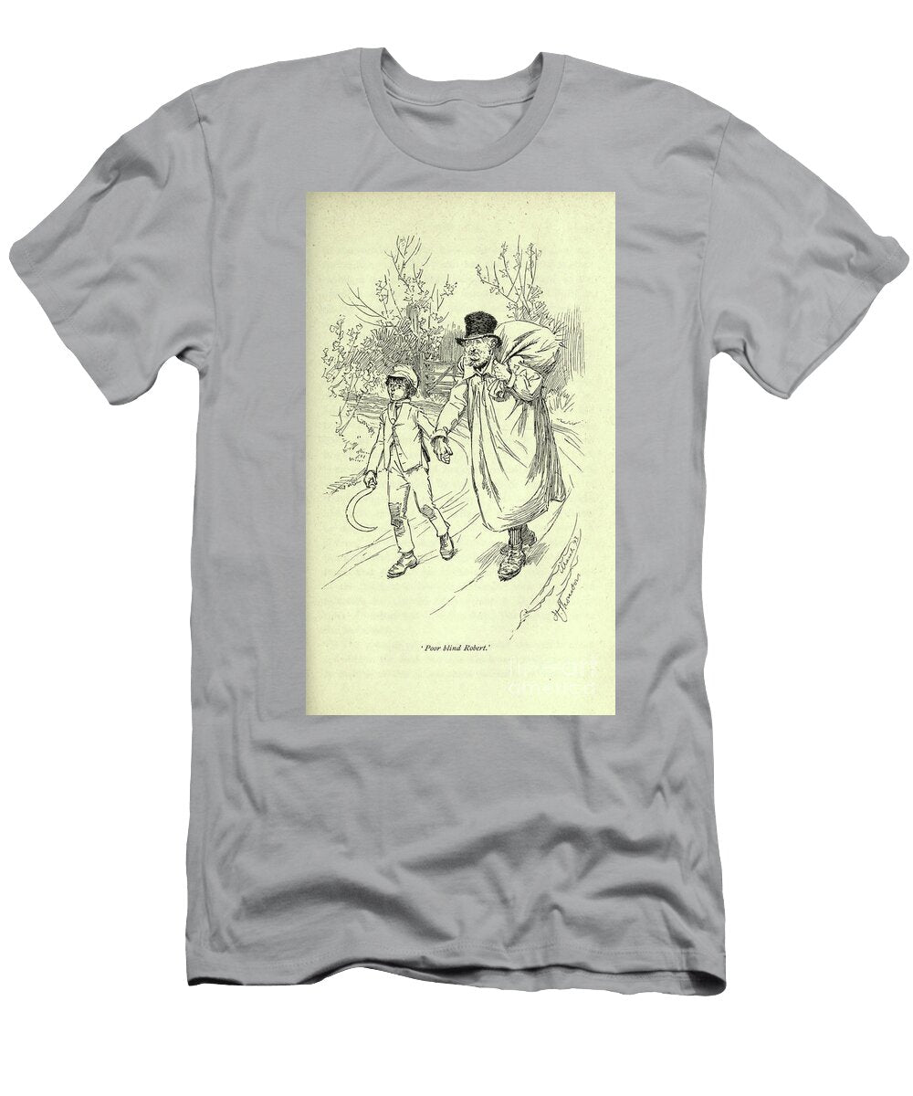 Poor Blind Robert J2 Historic Illustrations T-Shirt