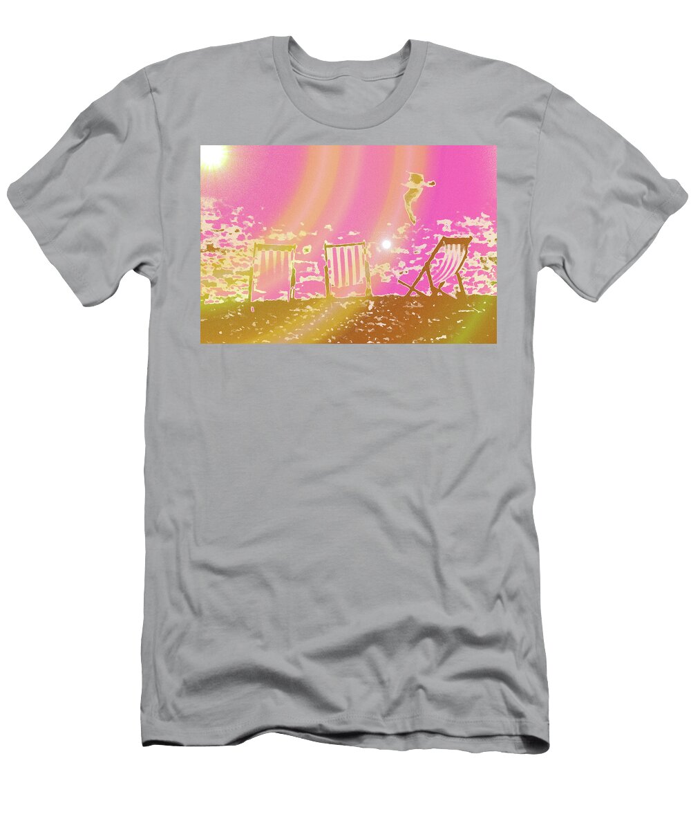 Pop Art Beach Muirhead Gallery T-Shirt
