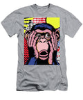 Pop Art Chimpanzee Surprise Fabrizio Cassetta T-Shirt