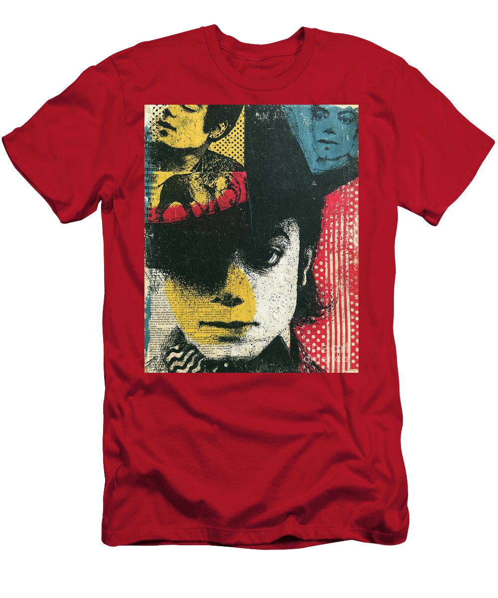 Pop Art Collage of Famous Faces Kc Jones T-Shirt