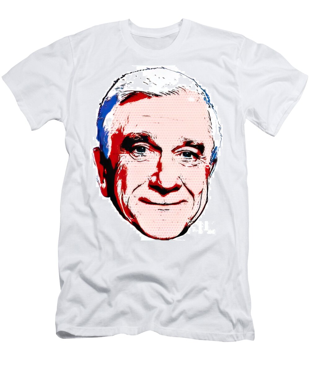 Pop Art Leslie Nielsen Poster Yara Old School T-Shirt