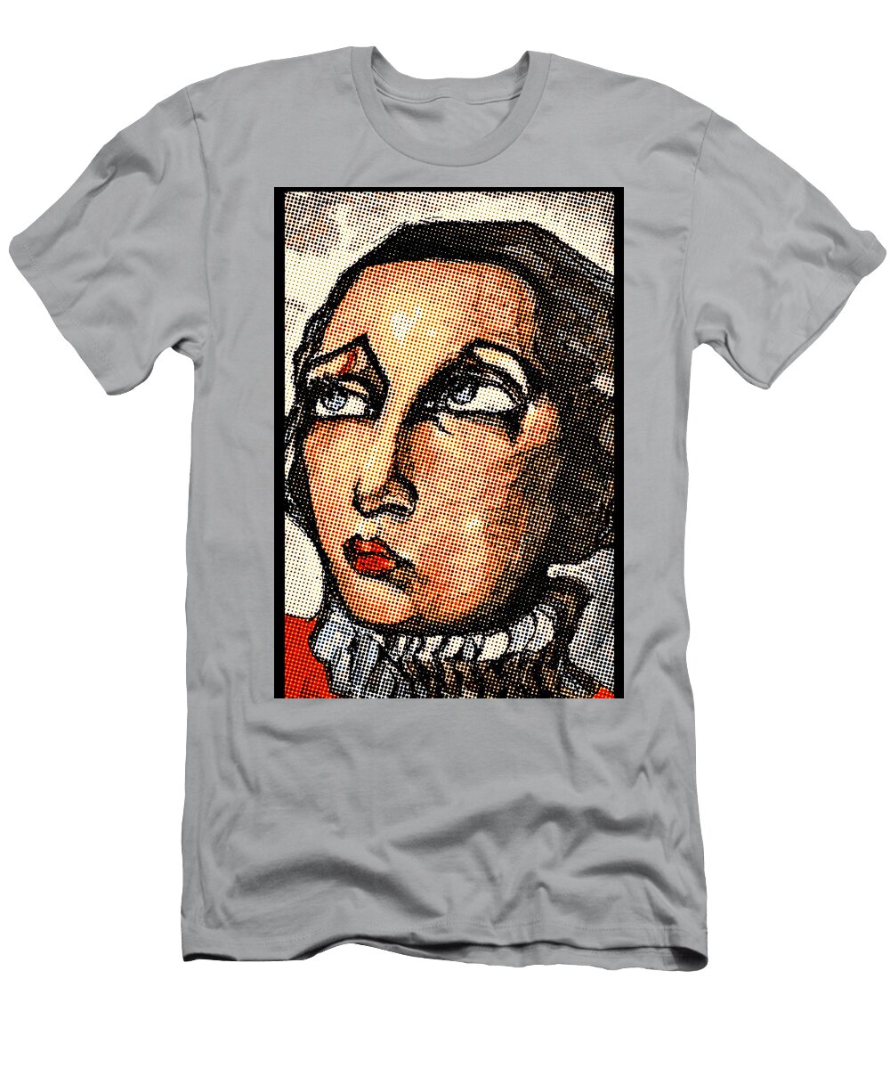 Pop Art Portrait Robert Christiansen T-Shirt