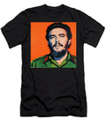 Pop Art Style Portrait Fidel Castro Vintage Orange Felix Von Altersheim T-Shirt