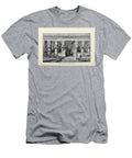 Portico of the Temple of Denderah Near Keneh M4 Historic Illustrations T-Shirt