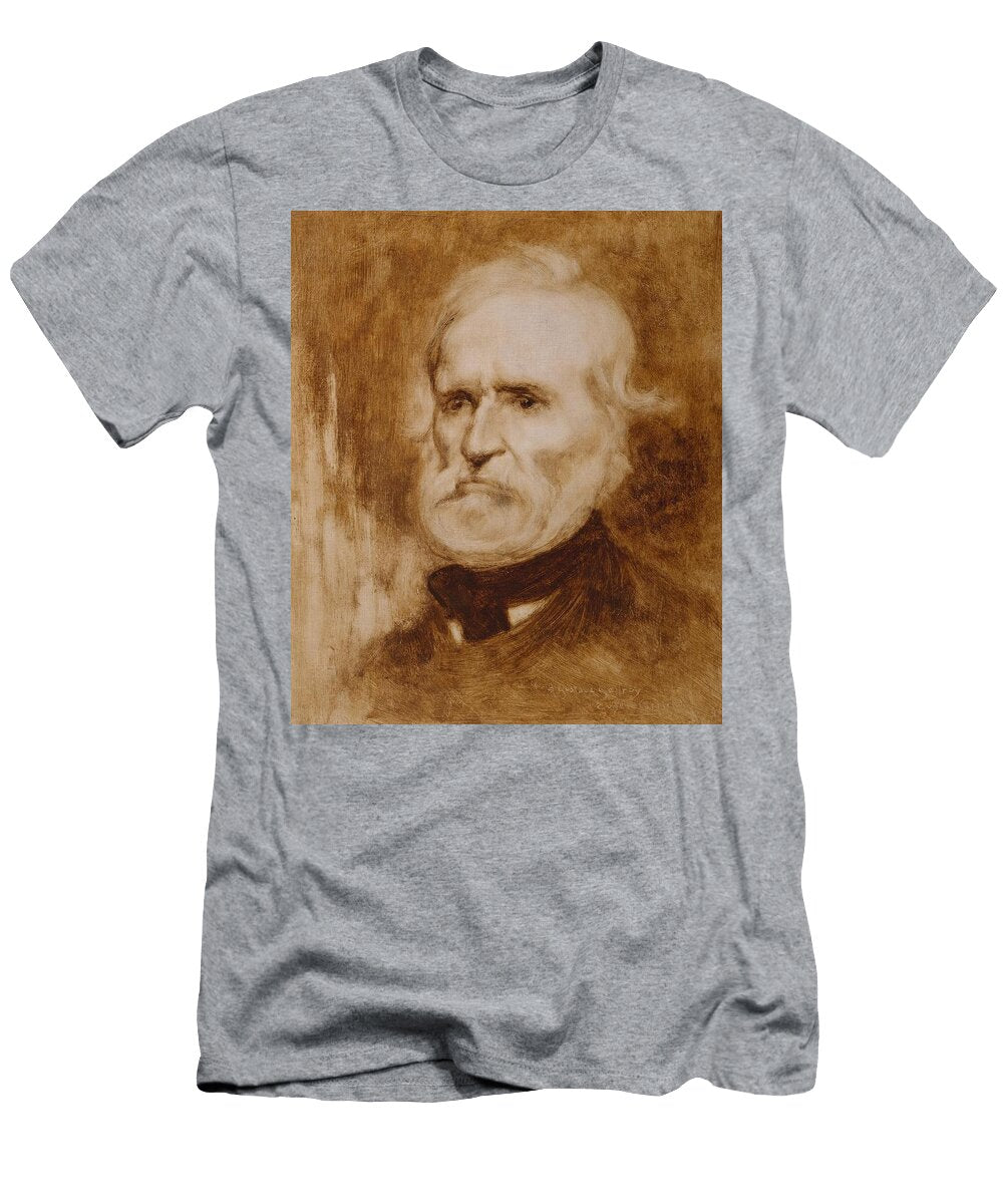 Portrait Dauguste Blanqui Homme Politique Art Eugene Carriere French T-Shirt