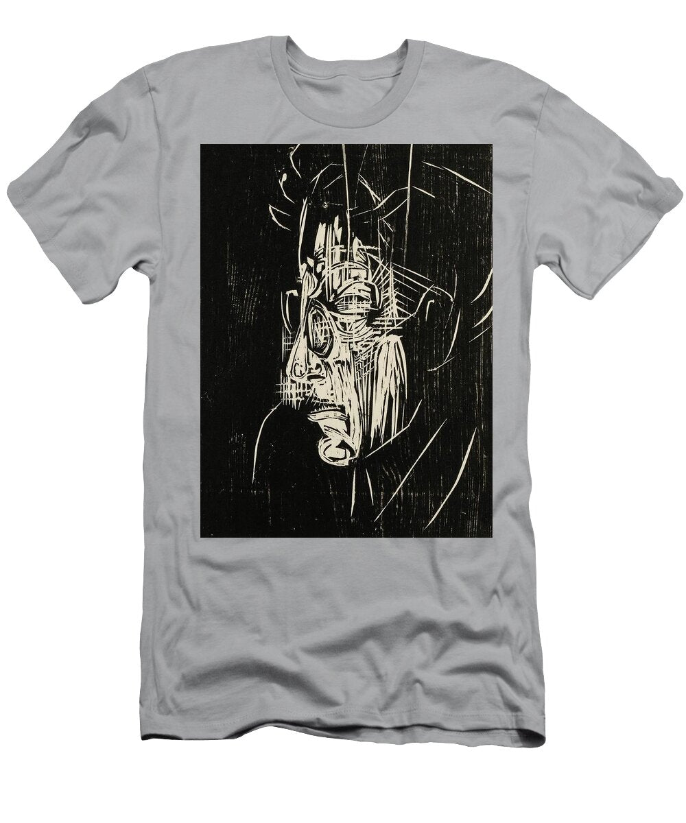 Portrait Edmund Schaeffer Albert Muller Swiss T-Shirt