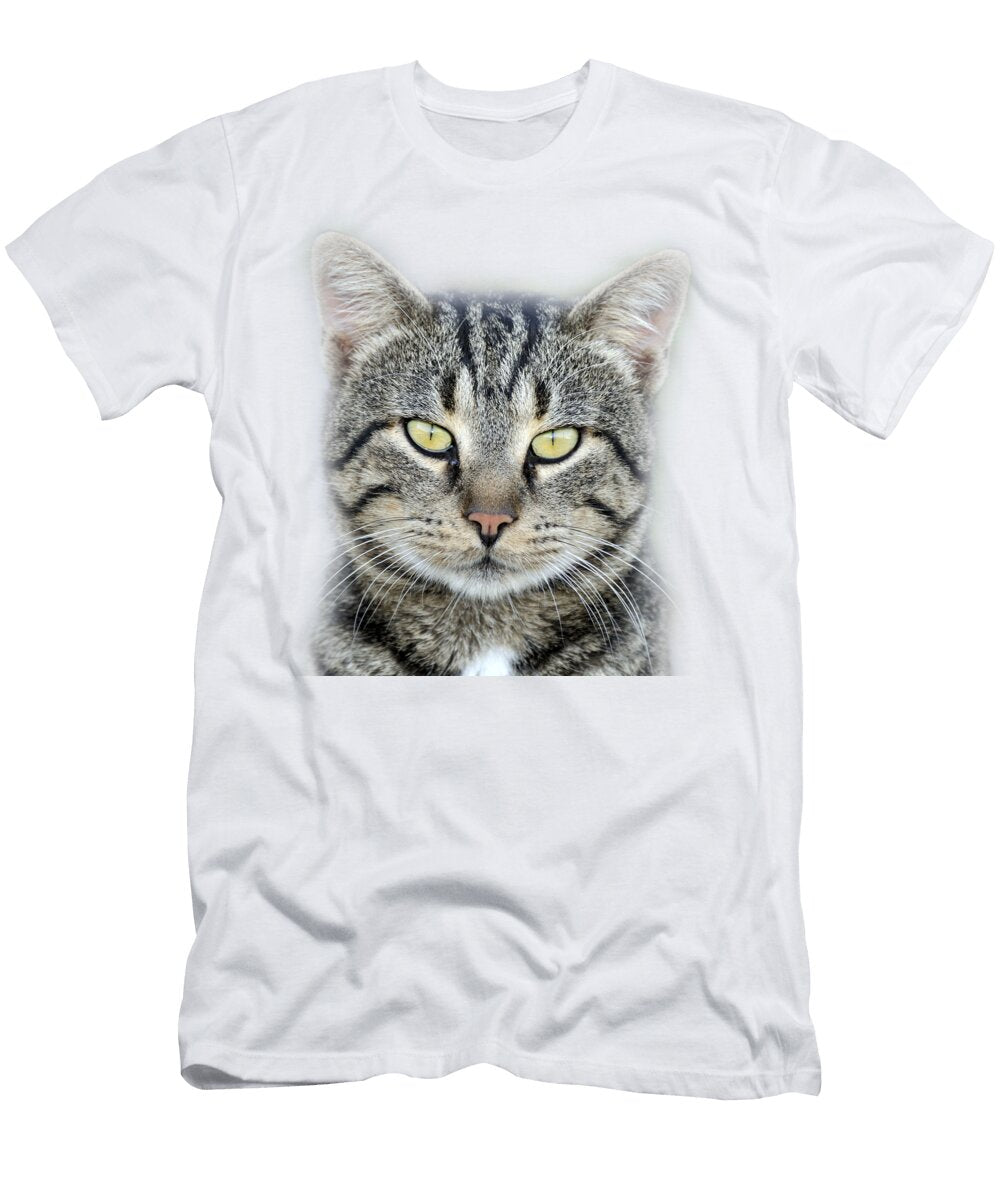 Portrait of a Cat George Atsametakis T-Shirt