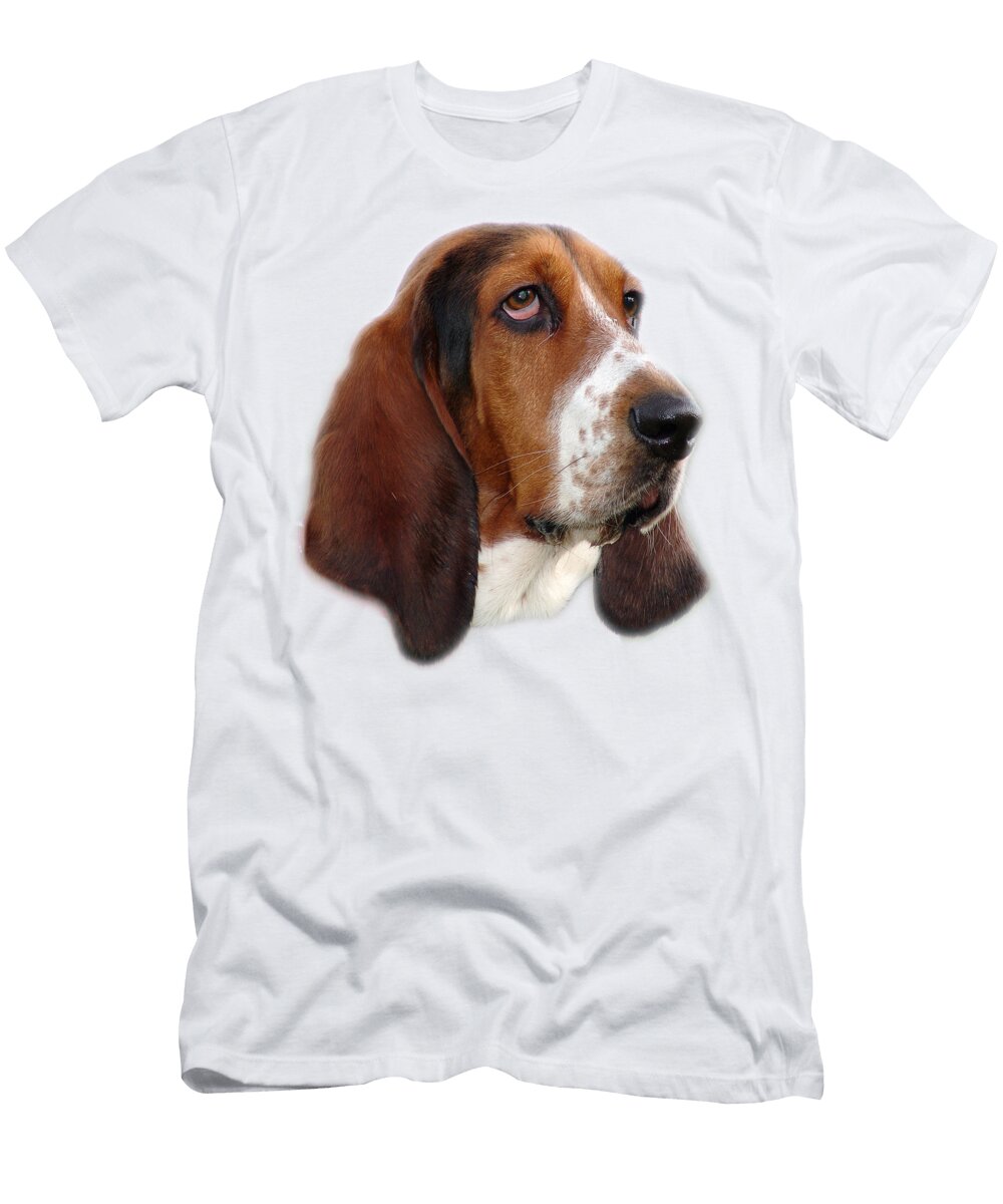 Portrait of a Dog George Atsametakis T-Shirt