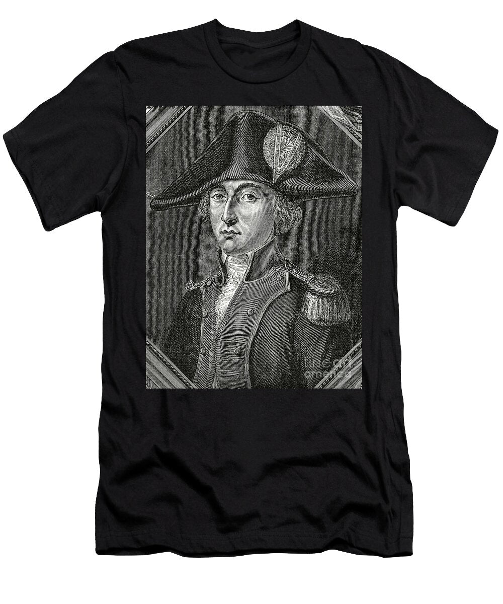 Portrait of Andre Desilles 1767 1790 French Army Officer Unknown Artist T-Shirt