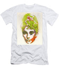 Portrait of Audrey Hepburn 2 Ryan Hopkins T-Shirt