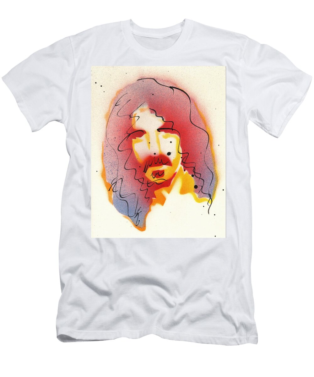 Portrait of Frank Zappa Ryan Hopkins T-Shirt