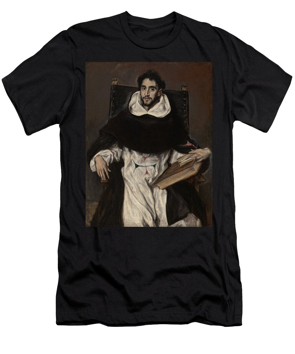 Portrait of Hortensio Felix Paravicino El Greco T-Shirt