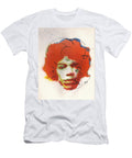 Portrait of Jimi Hendrix 3 Ryan Hopkins T-Shirt
